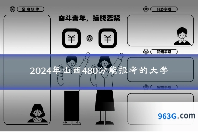 2024年山西480分能报考的大学