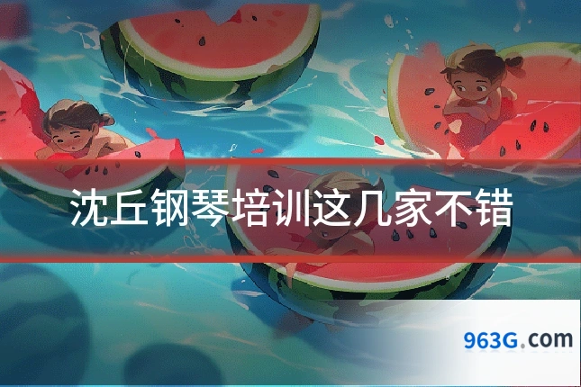 沈丘钢琴培训这几家不错