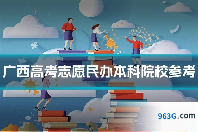 广西高考志愿民办本科院校参考