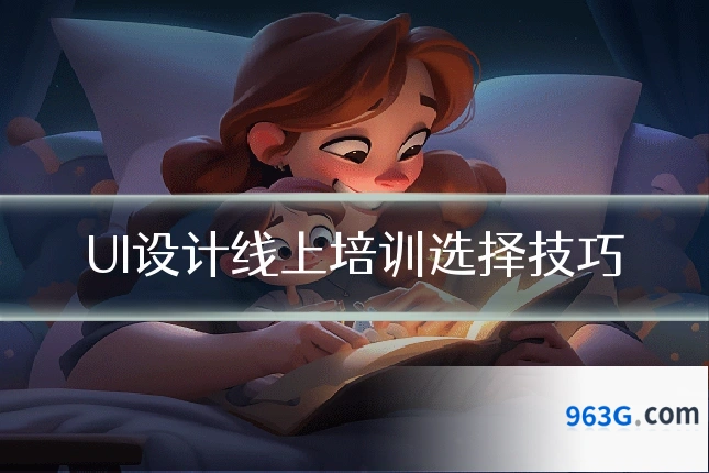 UI设计线上培训选择技巧