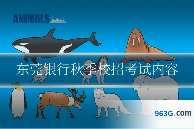 东莞银行秋季校招考试内容