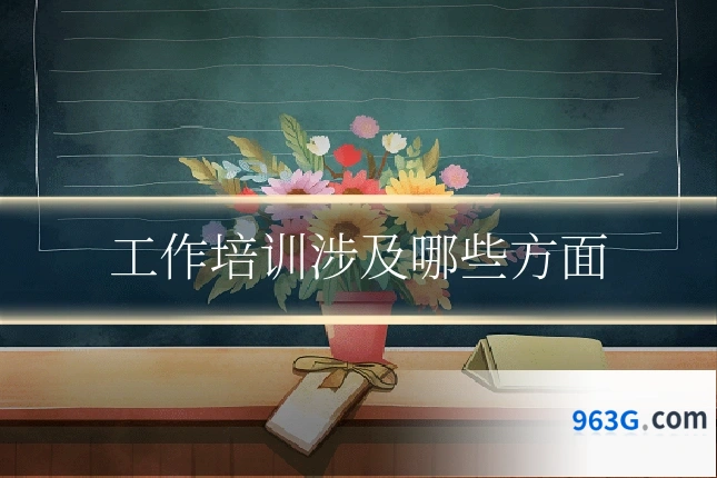 工作培训涉及哪些方面