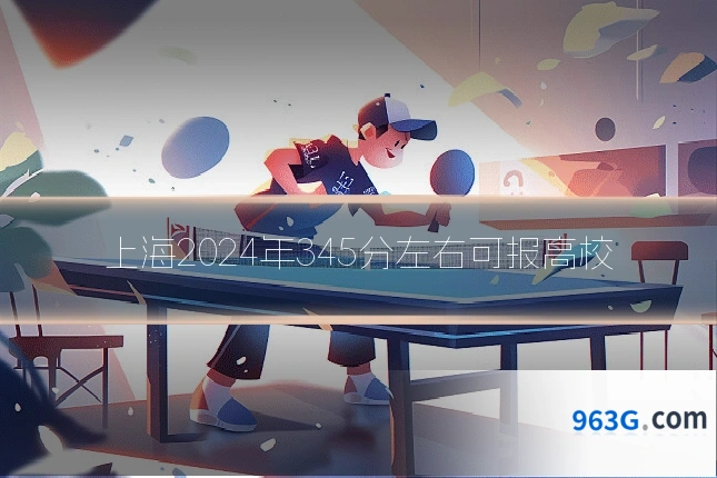 上海2024年345分左右可报高校
