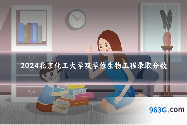 2024北京化工大学双学位生物工程录取分数