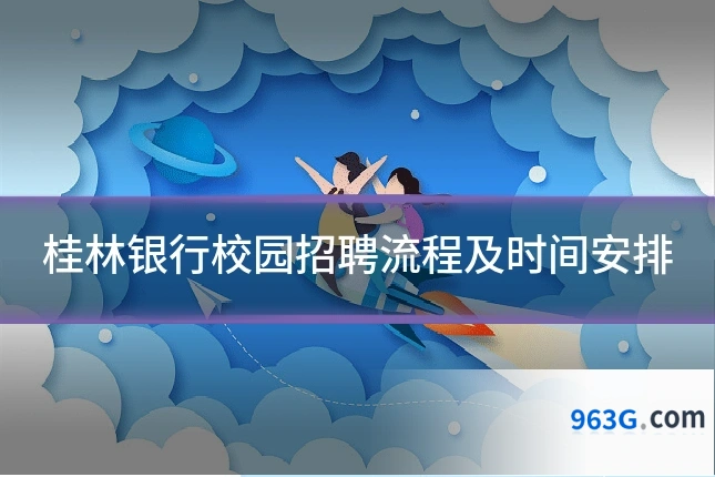 桂林银行校园招聘流程及时间安排