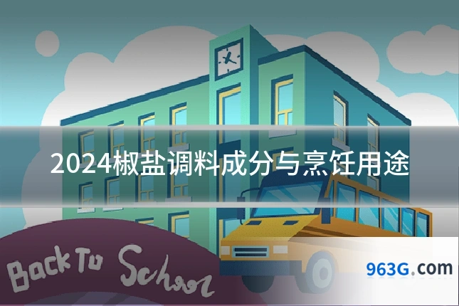 2024椒盐调料成分与烹饪用途