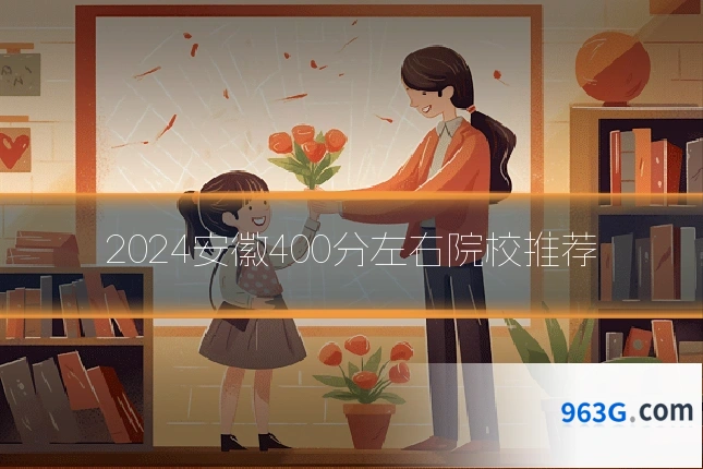 2024安徽400分左右院校推荐