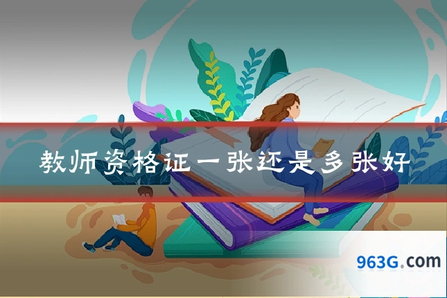 教师资格证一张还是多张好