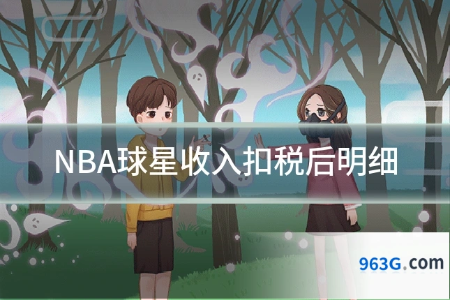 NBA球星收入扣税后明细