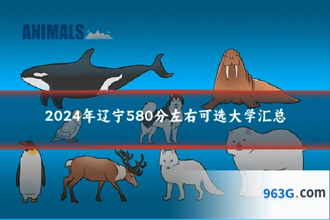 2024年辽宁580分左右可选大学汇总