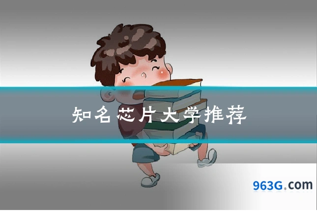 知名芯片大学推荐