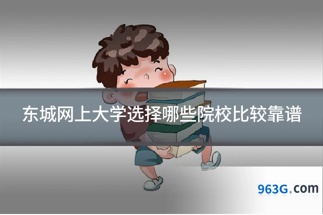 东城网上大学选择哪些院校比较靠谱