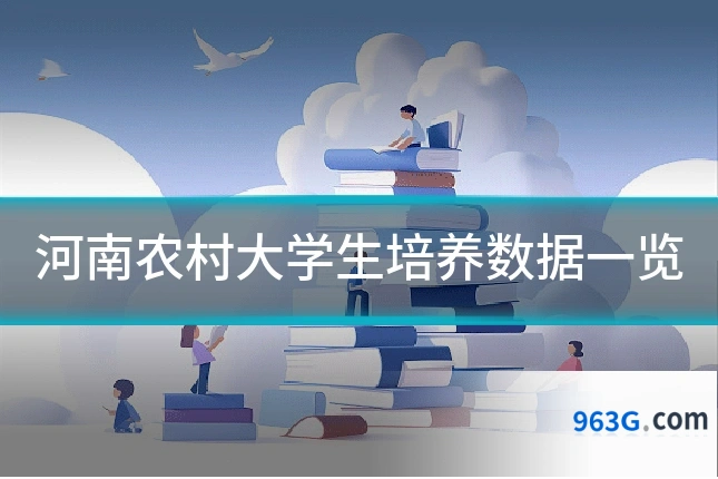 河南农村大学生培养数据一览
