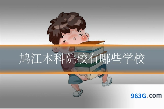鸠江本科院校有哪些学校