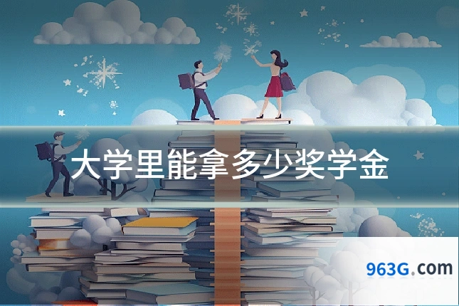 大学里能拿多少奖学金