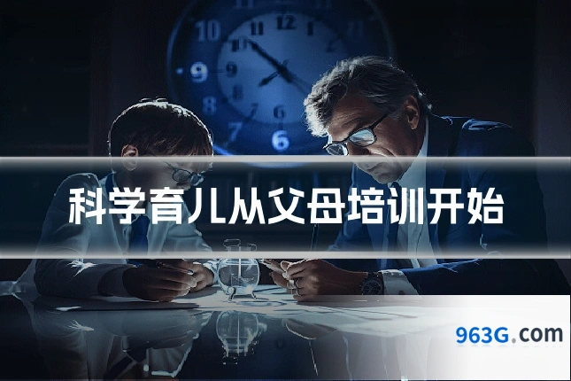 科学育儿从父母培训开始