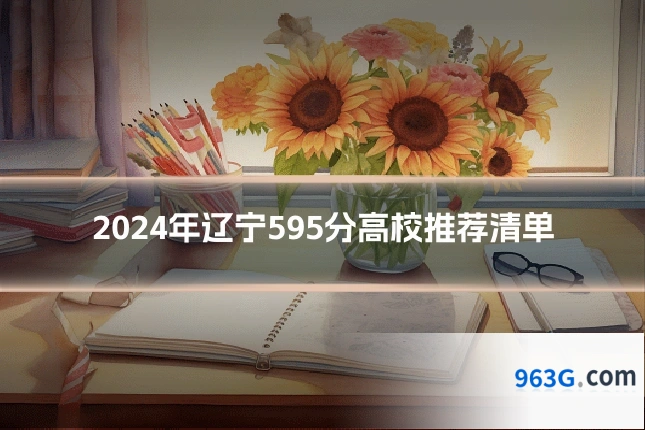 2024年辽宁595分高校推荐清单