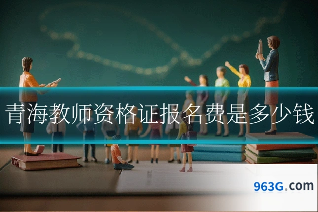 青海教师资格证报名费是多少钱