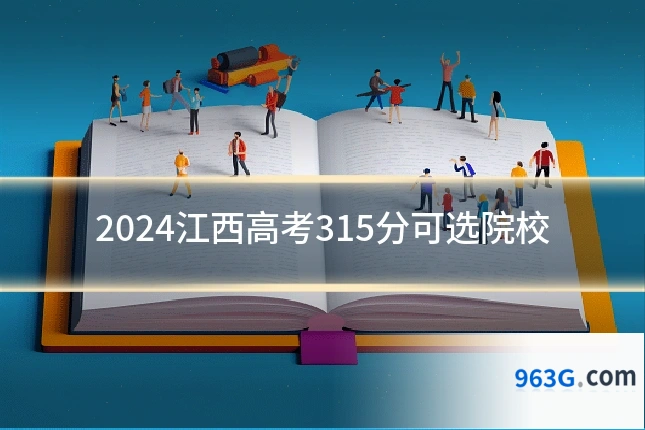 2024江西高考315分可选院校
