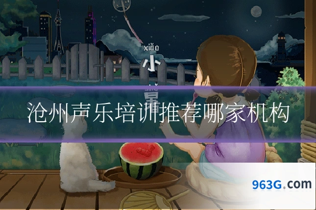 沧州声乐培训推荐哪家机构