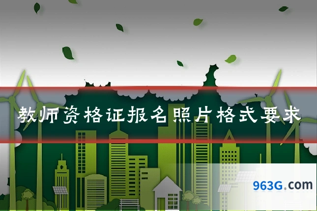 教师资格证报名照片格式要求