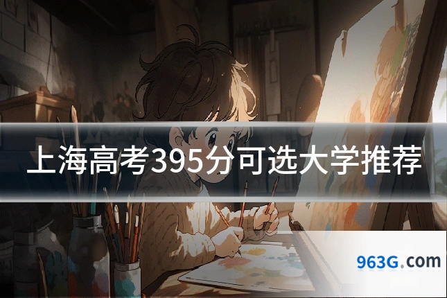 上海高考395分可选大学推荐