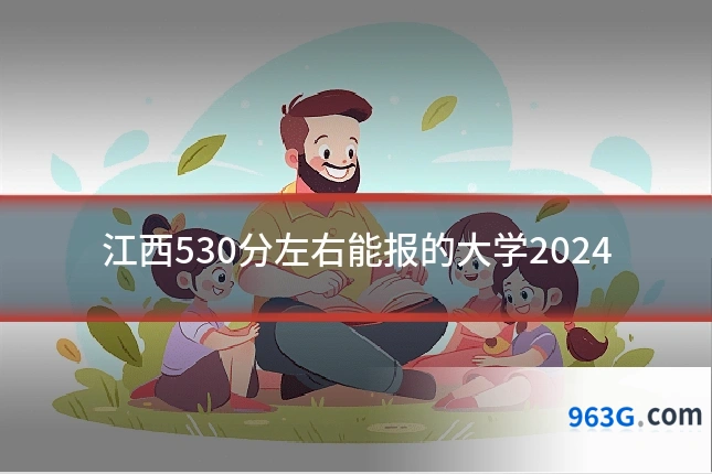 江西530分左右能报的大学2024
