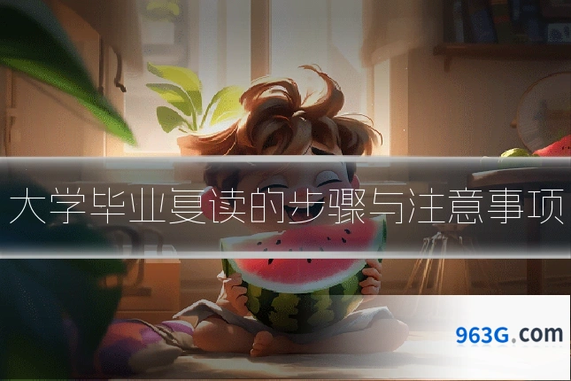 大学毕业复读的步骤与注意事项