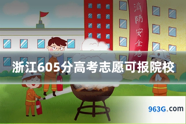 浙江605分高考志愿可报院校