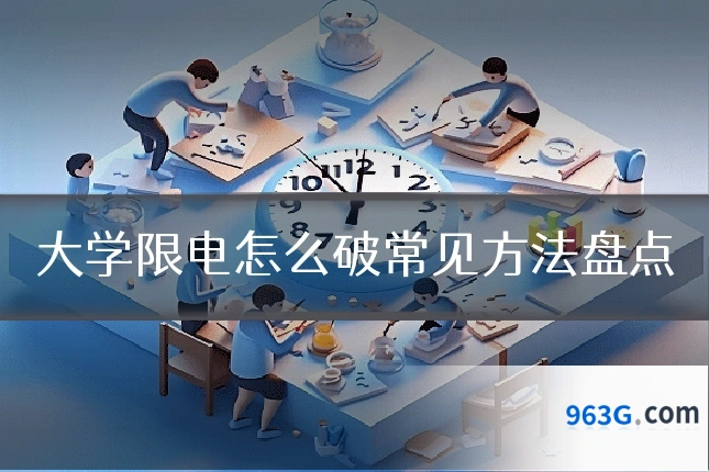 大学限电怎么破常见方法盘点