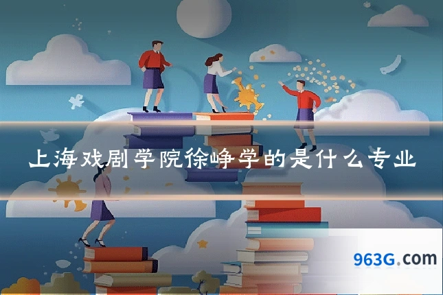 上海戏剧学院徐峥学的是什么专业