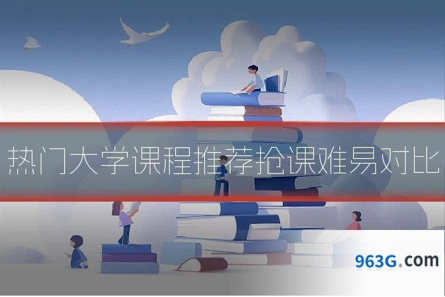 热门大学课程推荐抢课难易对比