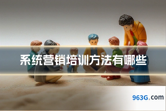 系统营销培训方法有哪些