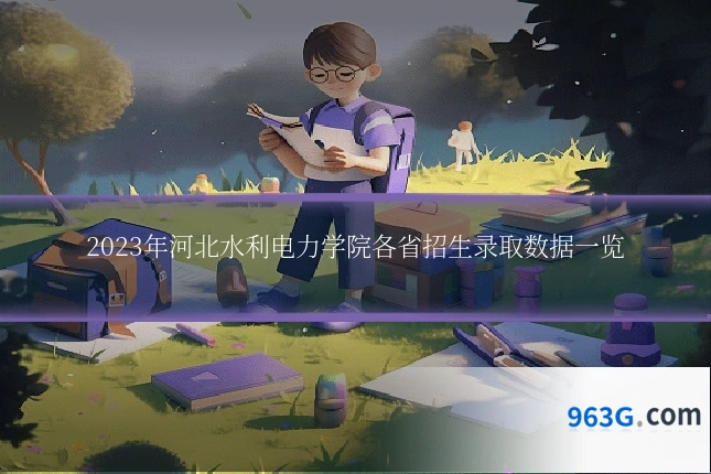 2023年河北水利电力学院各省招生录取数据一览