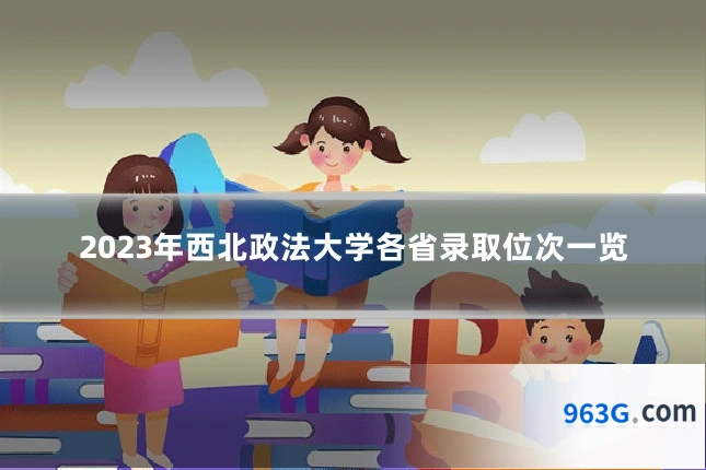 2023年西北政法大学各省录取位次一览