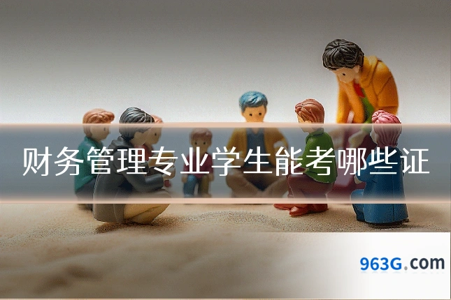 财务管理专业学生能考哪些证