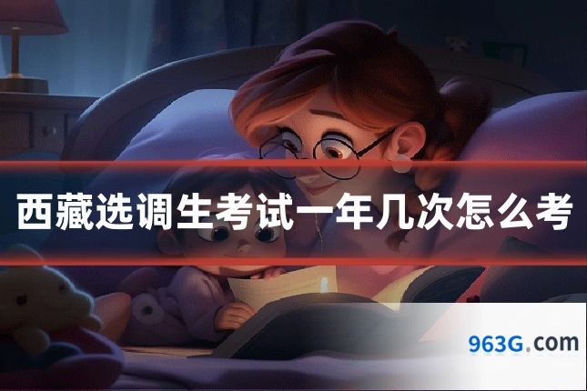 西藏选调生考试一年几次怎么考