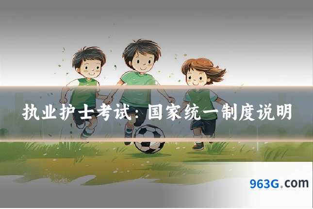 执业护士考试：国家统一制度说明