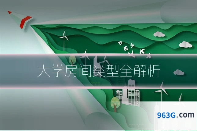 大学房间类型全解析