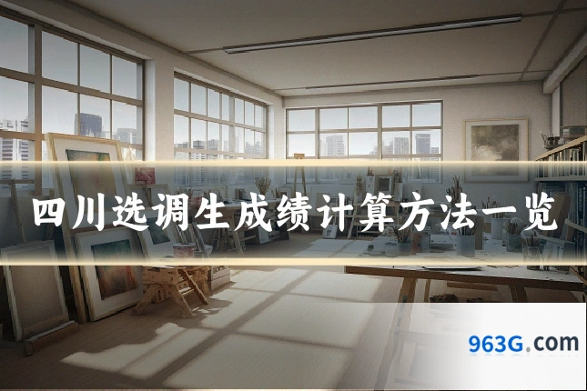 四川选调生成绩计算方法一览