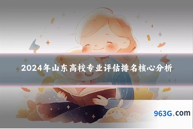 2024年山东高校专业评估排名核心分析