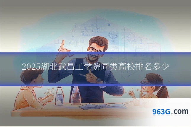 2025湖北武昌工学院同类高校排名多少