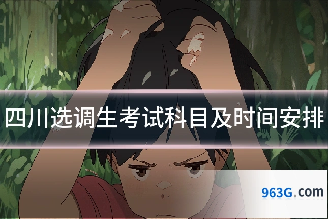 四川选调生考试科目及时间安排