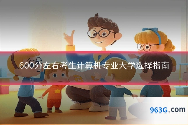600分左右考生计算机专业大学选择指南