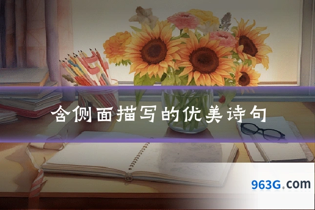 含侧面描写的优美诗句