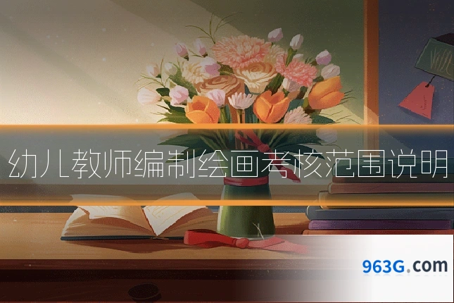 幼儿教师编制绘画考核范围说明