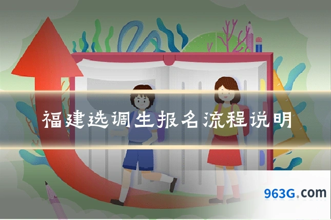 福建选调生报名流程说明