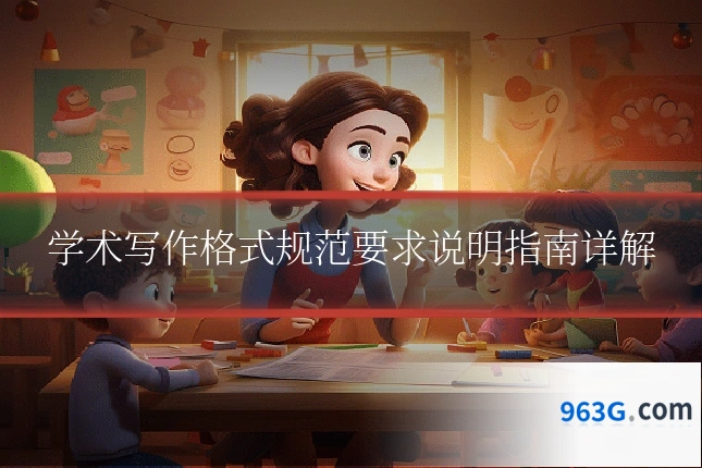 学术写作格式规范要求说明指南详解