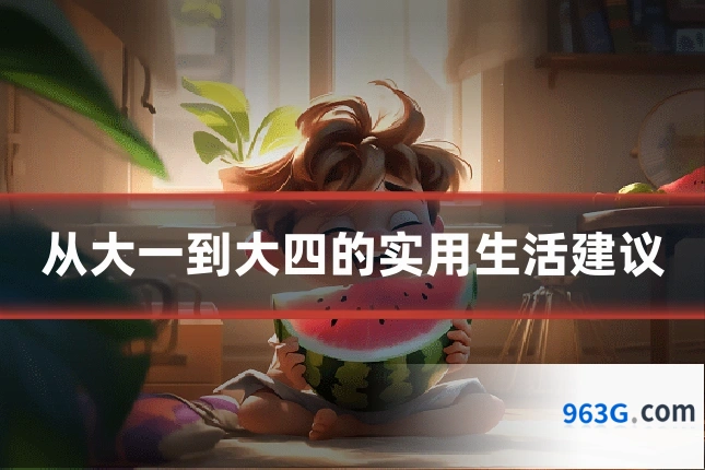 从大一到大四的实用生活建议