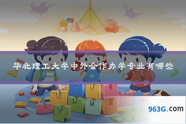 华北理工大学中外合作办学专业有哪些